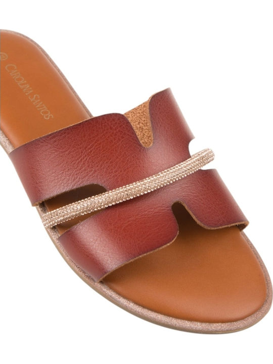 Women's Flat Sandals Brown