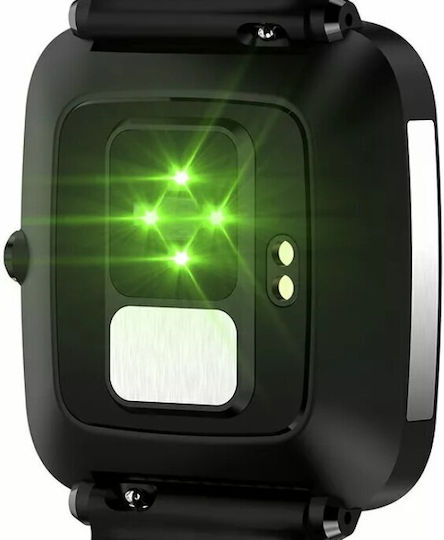 Bemi Odi ECG Smartwatch Mit SIM Und Herzfrequenzmesser Schwarz