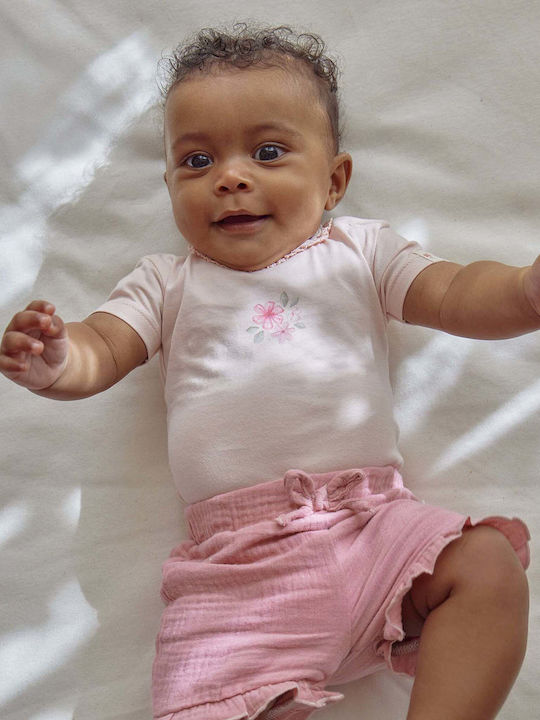 Kids Fabric Shorts/Bermuda Pink