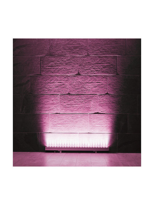GloboStar Washermargo Εξωτερικό Φωτιστικό LED Wall Washer 24W IP66 Ροζ