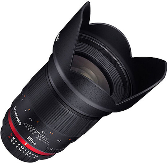 Samyang Obiectiv Foto Full Frame 35mm f/1.4 UMC AS pentru Sony Fix pentru Montaj Sony A Negru