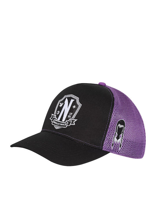 Șapcă Wednesday Nevermore Logo Mesh Cap Violet Wed08335cacos Șapcă Wednesday Nevermore Logo Mesh Cap Violet Wed08335cacos