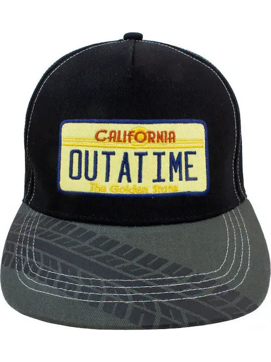 Șapcă Back To Future Outa Time Baseball Neagră Btf01969sbbos