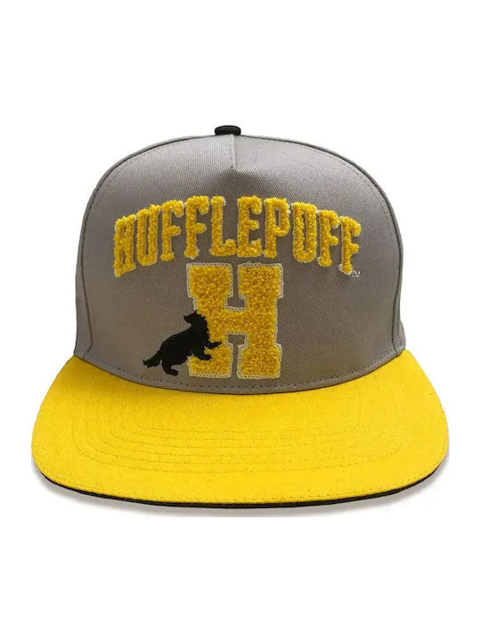 Harry Potter Hufflepuff College Snapback Kappen Grau Har01605sbcos
