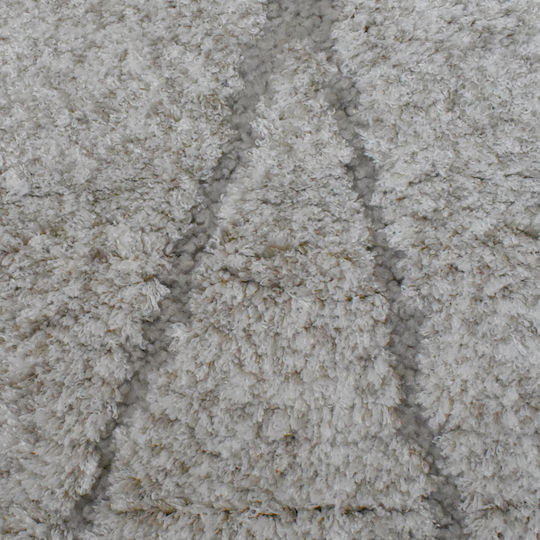 Soft Touch Wohnzimmer Teppich Rechteckig Beige 160x230cm