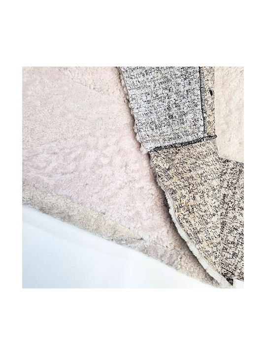 Sheepskin Rug 120x240cm Off White