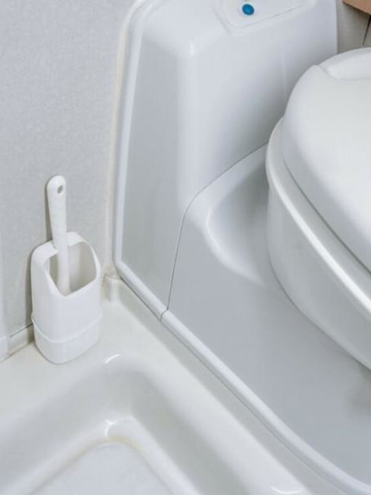 Lampa Plastic Bathroom Toilet Brush White