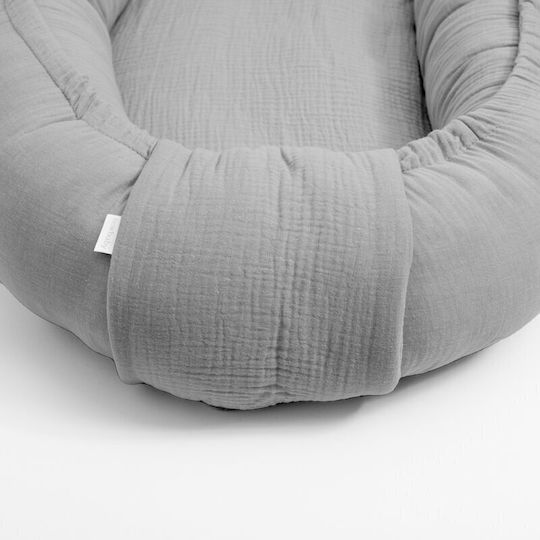 New Baby Perna Pentru Bebeluşi Tip Cuib Gri Deschis 50x80 cm