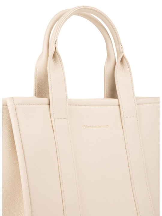 Damentasche Schulter Beige