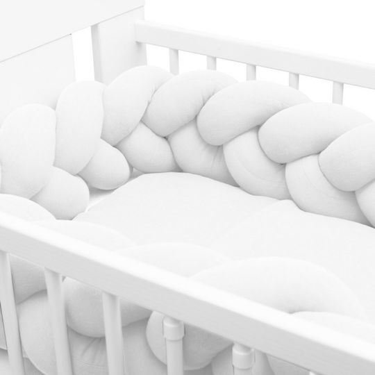 New Baby Πάντα Πλεξούδα Εσωτερική White 210cm