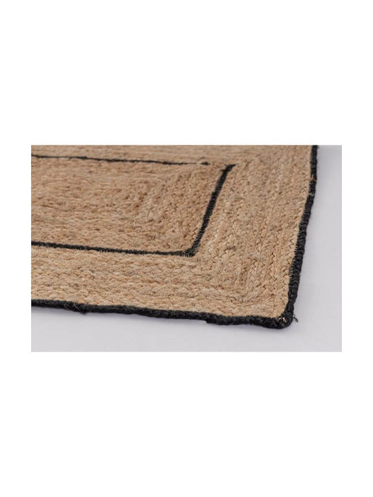 Selected by Pragmatic Χαλί Εξωτερικού Χώρου από Γιούτα 60x150cm Black Selected by Pragmatic Χαλί Εξωτερικού Χώρου από Γιούτα 60x150cm Black