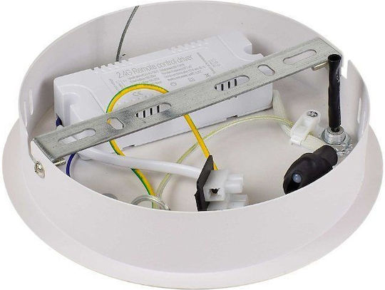 Led Ceiling Pendant Light Alexa-p Φ50cm 55watt Cct White Viv005255
