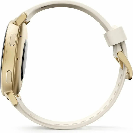 HAMA 7020 43mm Smartwatch with Heart Rate Monitor (Gold)