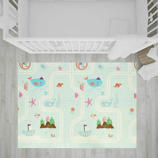 Bocioland Χαλάκι Δραστηριοτήτων Πολύχρωμο 180x150cm