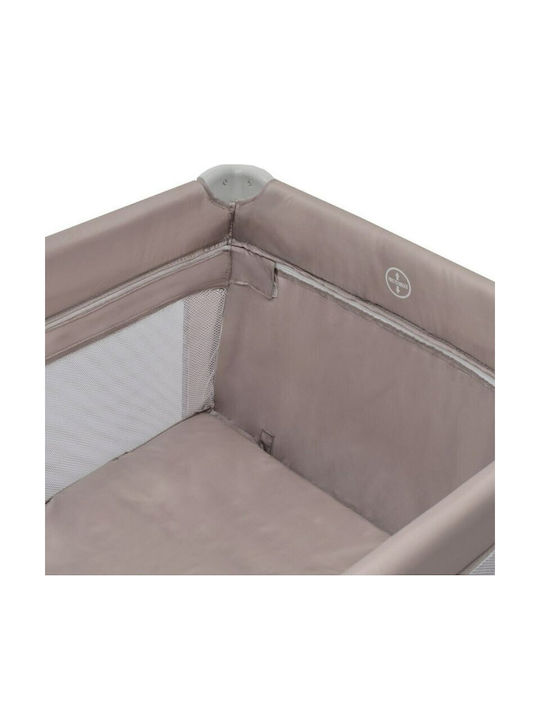 BabyMix Кошара за игра Две Нива с Матрак Многоцветна 60x120cm