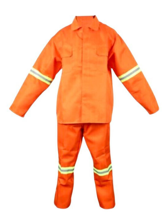 Work Coverall Reflective No.3XL 85-95kg Finder 198585