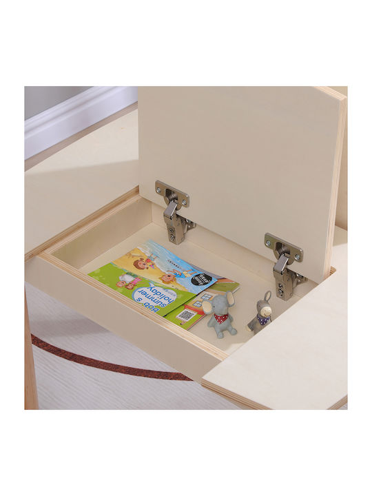 Kids Table for Painting Beige HomeMarkt
