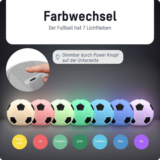 Ansmann Kinder Tischlampe Kinder Schreibtischlampe