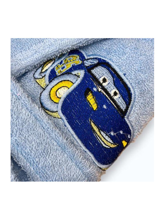 Linea Home Kids Bathrobe Blue Hooded