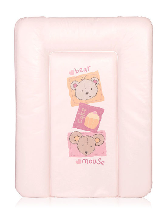 Lorreli Μαλακή Αλλαξιέρα από Πλαστικό Pink 50x70cm