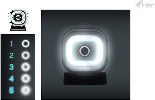 i-tec Solomon 4K 700 Web Camera με Privacy Cap