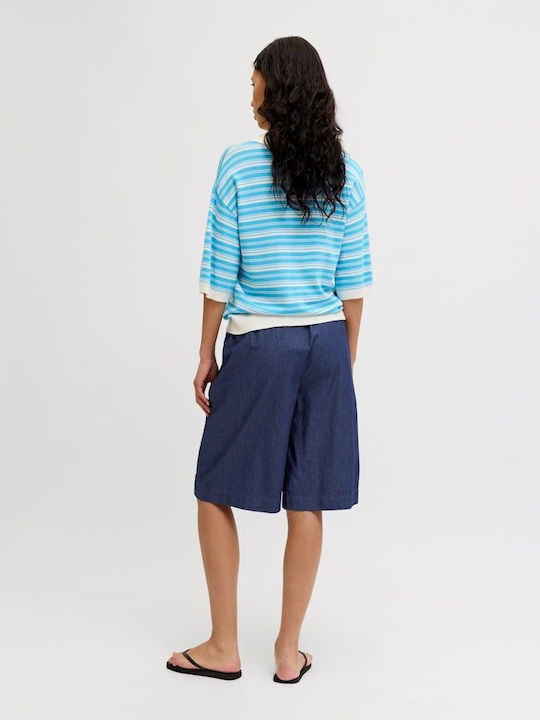Jack & Jones Women's Bermuda Blue