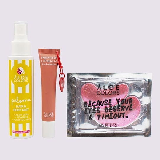Aloe Colors Paloma Σετ Περιποίησης για Ενυδάτωση & Λάμψη 4τμχ