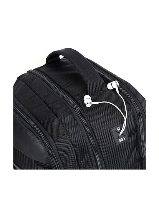 Suissewin Backpack Μαύρο