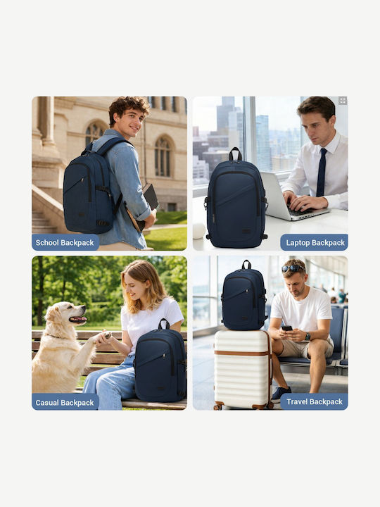 Miss Lulu Backpack Μπλε