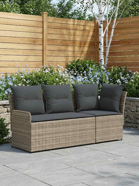 Outdoor Corner Rattan Sofa With Cushions