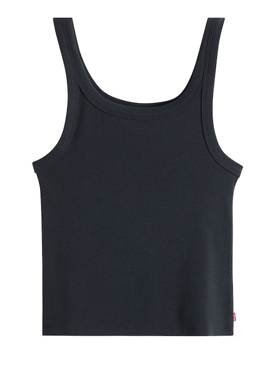Essential Women's Cotton Sleeveless Top Black