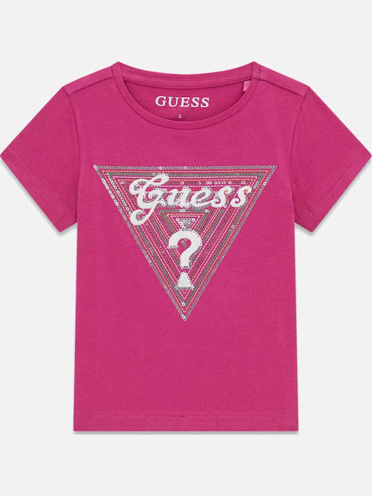 Παιδικό T-shirt Φούξια
