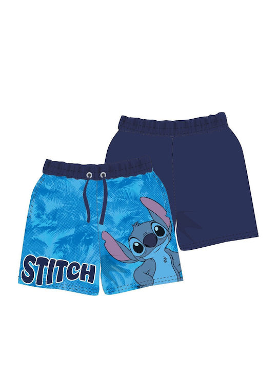 Disney Stitch Kids Swimwear Swim Shorts Blue