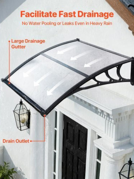 Vevor Awnings Door Entrance 38 X 40 In Exterior Front Door Window Awnings Drainage & Abs Bracket Rain Snow Sun Protection Overhang Polycarbonate Door Canopy Porch Patio Clear Vevor Awnings Door Entrance 38 X 40 In Exterior Front Door Window Awnings Drainage & Abs Bracket Rain Snow Sun Protection Overhang Polycarbonate Door Canopy Porch Patio Clear