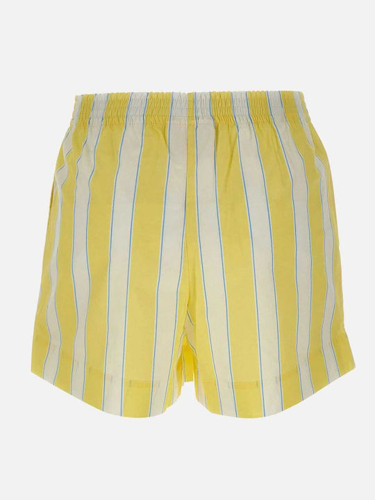 Damen-Shorts Gelb