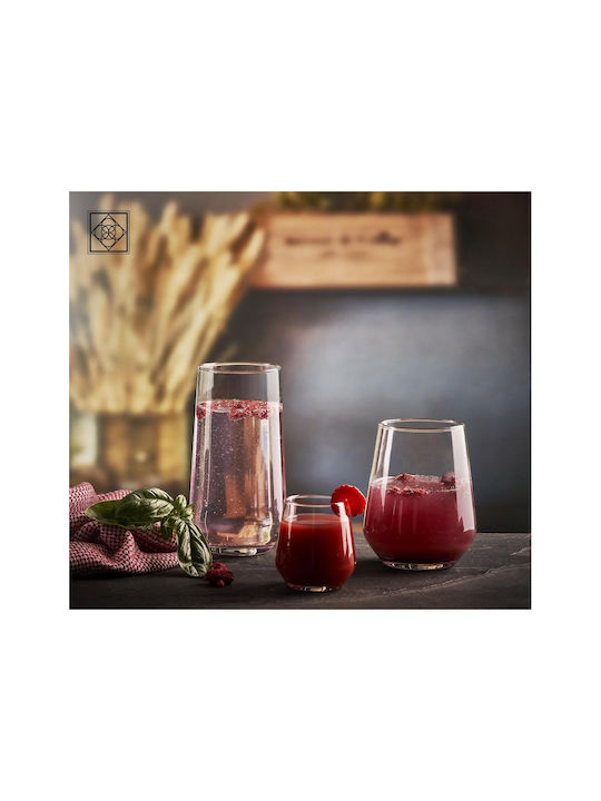 Pasabahce Allegra Σετ Ποτήρια Ουίσκι από Γυαλί 425ml 24τμχ