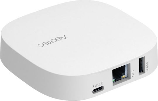 Aeotec Hub Smart Hub Z-Wave Wi-Fi Bluetooth Zigbee Thread Compatible with SmartThings
