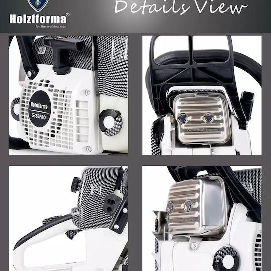 Holzfforma G366 59cc Pro Chainsaw
