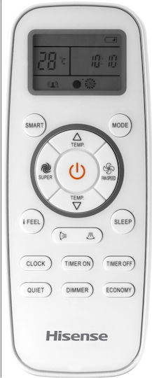 Hisense Easy Smart Κλιματιστικό Inverter 9000 BTU A++/A+