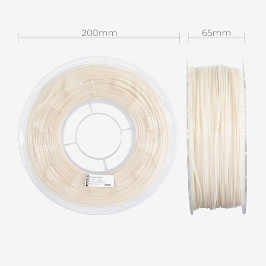 Creality3D CR-Nylon 3D Printer Filament 1.75mm Natural Color 1kg
