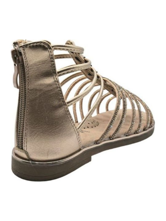 Kids' Gold Sandals