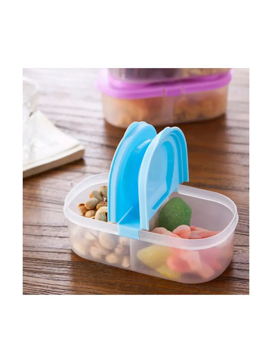 Pandaboo Plastic Lilac Lunch Box