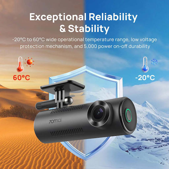 70Mai M310 Plus 2K Car DVR Camera 1440P Wi-Fi