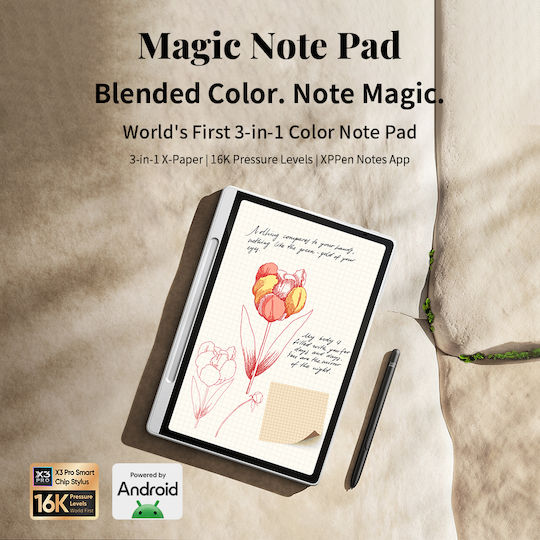 XP-Pen Magic Note Pad X-Paper Grafică de Desen cu Ecran FHD 10.95" + Rucsac Impermeabil XP-PEN
