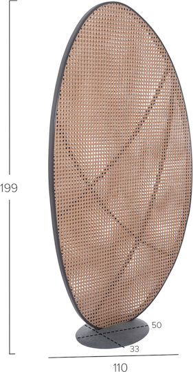 Symetron Decorative Room Divider Made of Canvas 110x199cm