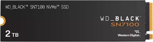 Western Digital SN7100 SSD 2TB M.2 Type with PCI Express 4.0 Connection PS5 Compatible WDBELG0020BBK-WRSN