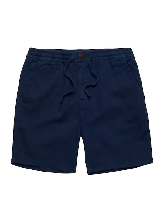 Ovin Vintage Men's Shorts Chino Navy Blue