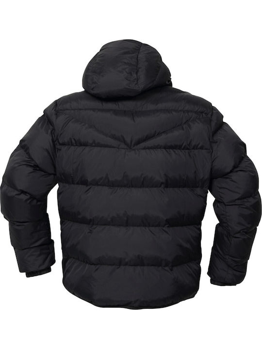Geacă Iarnă Puffer Neagră