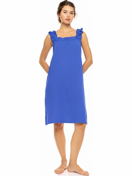 Pink Label Damenbademode Indigo Blau
