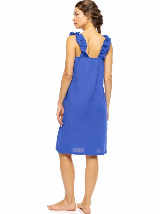 Pink Label Damenbademode Indigo Blau